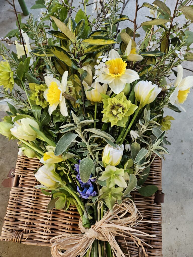 Funeral Flowers Sheaf Spring scaled